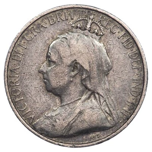 Chypre 4 1/2 piastres 1901 argent Victoria monnaie coloniale britannique KM.5 - Imagen 1 de 2