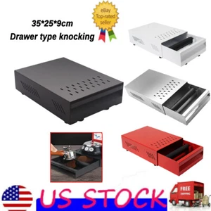 4 Color Espresso Knock Box Drawer Detachable Coffee Ground Knock Container USA - Picture 1 of 14