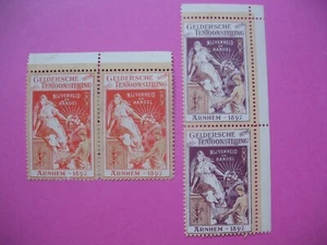 Vignette ; JGeldersche Tentoonstilling Njiverheid en handel Arnhem 1897 (à voir - Picture 1 of 2