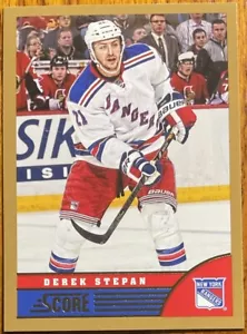 2013-14 Score Gold Derek Stepan #336 New York Rangers - Picture 1 of 2
