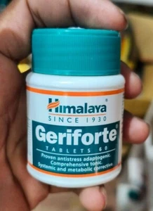 5 pack X Himalaya GERIFORTE 60 Tablets Antistress with antioxidants FREE SHIP - Picture 1 of 4