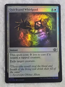 MTG Quicksand Whirlpool FOIL #31 The Lost Caverns of Ixalan Magic Card NM - Picture 1 of 6