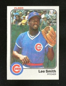 1983 Fleer BASEBALL #508 LEE SMITH NEUWERTIG + HOF CHICAGO CUBS (SB1) - Bild 1 von 1