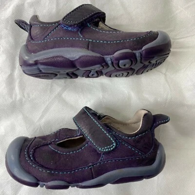 Zapatos Stride Rite Niña Mary Jane Morgan Talla 3 1/2 Niño Pequeño Foto 1 de 4