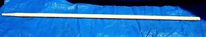 48" X 1" STRAIGHT WOOD REPLACEMENT RAKE HANDLE 3" TAPER ON END 5/8" to 1" - Picture 1 of 6