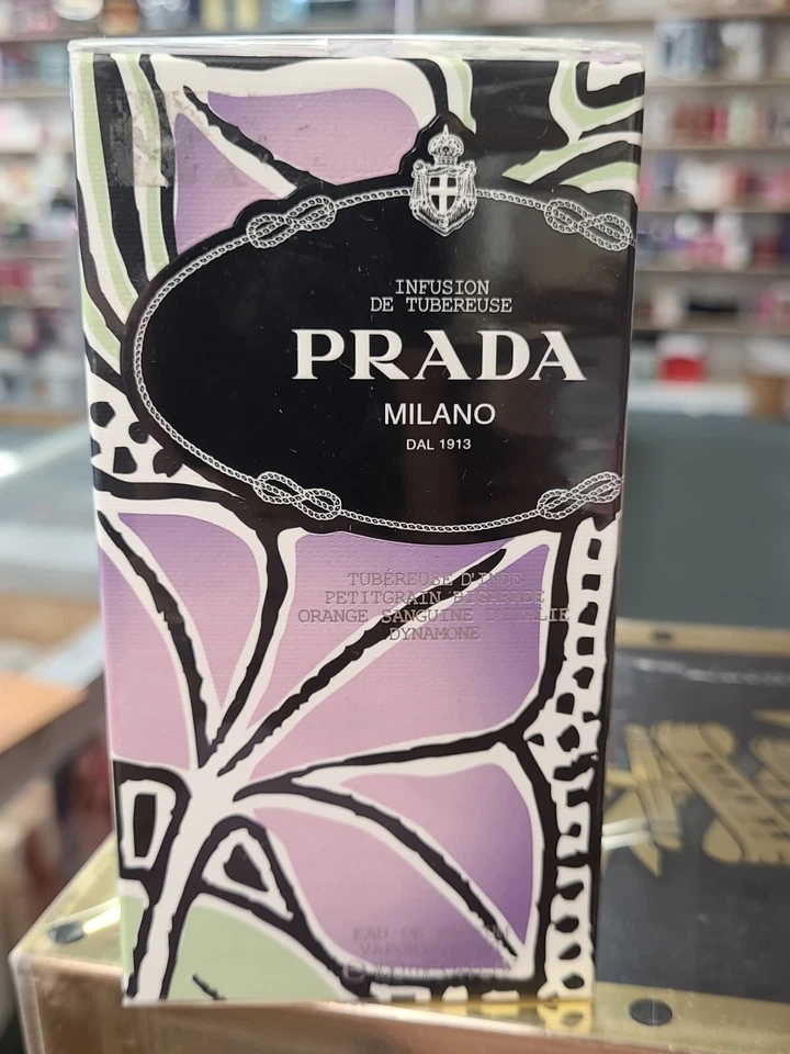 PRADA MILANO INFUSION DE TUBEREUSE 3,4 OZ/100 ML EDP SPRAY NUEVO EN CAJA SELLADA Foto 1 de 1