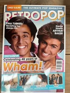 Retro Pop Magazine - August 2023 - Wham! - Bonnie Tyler - Blur - Tina Turner