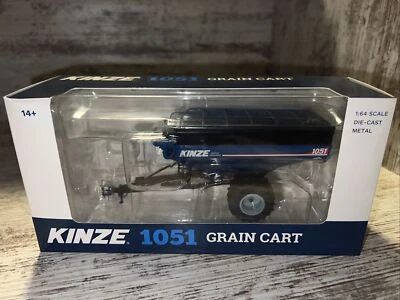 1/64 Scale Kinze 1051 Grain Cart With Flotation Tire Die-Cast SpecCast - Image 1 of 4