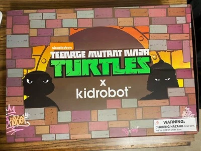 2014 Kidrobot x TMNT Series 1 Complete  Teenage Mutant Ninja Turtles Display Box - Image 1 of 4