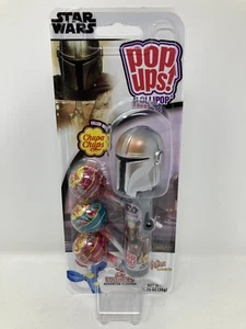 STAR WARS THE MANDALORIAN POP UPS! LOLLIPOP NEW! With 3 Chupa Chups Lollipops - Picture 1 of 4