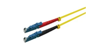 LWL Patchkabel E2000® (LSH) 9/125µm OS2 gelb verschiedene Steckerkombinationen - Bild 1 von 12