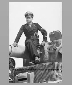 Comandante carro armato tedesco Ace Tiger Michael Wittmann FOTO Waffen, seconda guerra mondiale - Foto 1 di 2