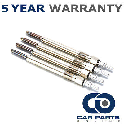 4x Diesel Heater Glow Plugs For Chrysler Voyager Jeep Cherokee 2.5 CRD 2.8 • 35.11€