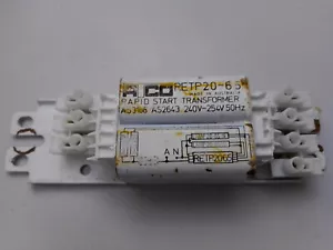 Tridonic Atco Ballast 240V Model: RETP20-65 RAPID START TRANSFORMER 240V-254V - Picture 1 of 4
