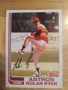 Nolan Ryan Baseball 1982 Season Sports Trading Cards & Accessories 
