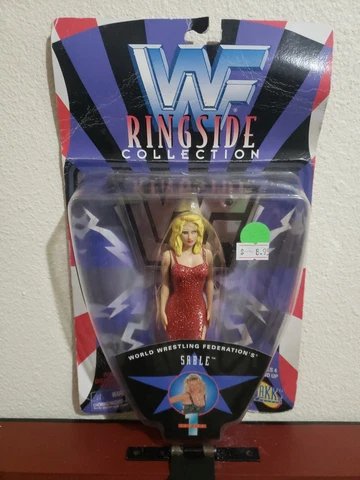Sable WWF Ringside Collection Wresting action figure NIB NIP 1997 Jakks Pacific Cover