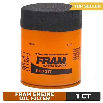 Filtro de aceite de motor giratorio Fram Extra Guard PH7317, cambio de 10 k millas Foto 1 de 4