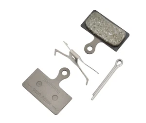 PASTILLAS DE FRENO DE DISCO SHIMANO G03A RX Resina con clip de resorte y pasador MISMO AJUSTE QUE G05A - Imagen 1 de 2