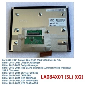 18-20 RAM 8.4" Replacement Uconnect 4C LCD MONITOR Touch-Screen Radio Navigation - Imagen 1 de 15