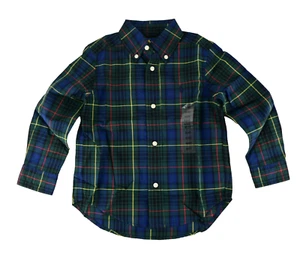 Camisa a Cuadros Polo Ralph Lauren Niños Tartán - Verde, Talla 3/3T - Imagen 1 de 6