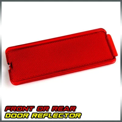 Fit For 99-07 Ford F250 Super Duty Front or Rear Door Reflector F350 F450 Red Foto 1 de 4