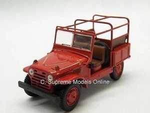 COCHE FIAT CAMPAGNOLA ESCALA 1/43 ROJO VEHÍCULO 4X4 EJEMPLO TRASERO ABIERTO K98780 Q~#~ - Imagen 1 de 5
