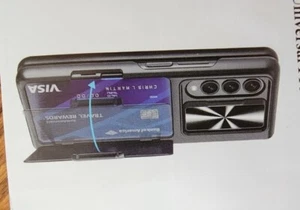 Fashion Phone Case Wallet Black ! - Picture 1 of 3