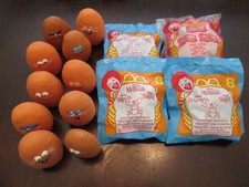 14 McDonald's Happy Meal Toys-late 1980's/early 1990's-10 nuggets + 4 more
