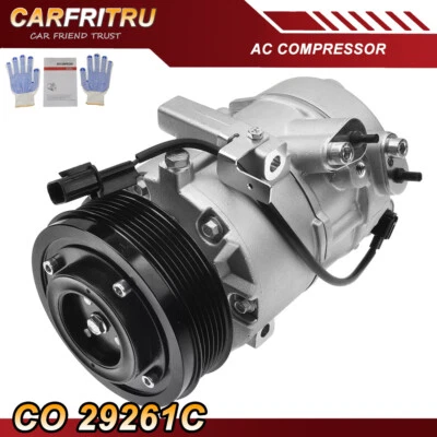 AC Compressor w/ Clutch & DVE16 Compressor for Hyundai Tucson 2016-2017 L4 2.0L - Изображение 1 из 4