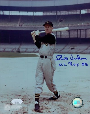 Bill Virdon Pittsburgh Pirates Signed 8x10 Glossy Photo JSA Authenticated - Image 1 of 2