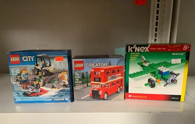 Lego Creator (40220), K'Nex Rescue, and Lego Prison Island (60127), (X3) lot - Image 1 of 4