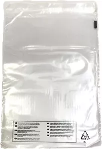Adesivo Trasparente Qualità 1.8mil 45 Micron Avviso Soffocamento Polisacchetti FBA Forte - Foto 1 di 5