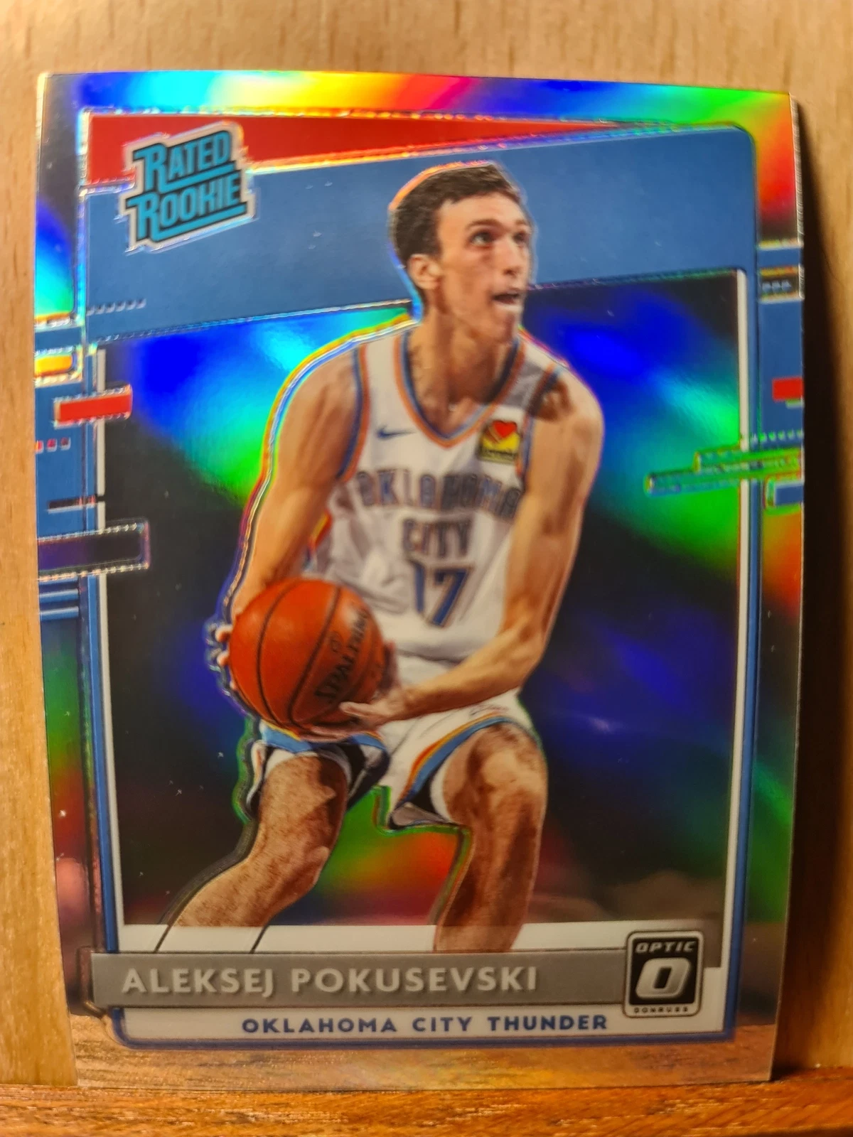 Aleksej Pokusevski #167 2020-21 Donruss Optic Silver PRIZM Rated Rookie A0129A