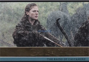 Game Of Thrones:Season 3 - Gold Parallel "The Rains Of Castamere" Card d#087/150 - Picture 1 of 2