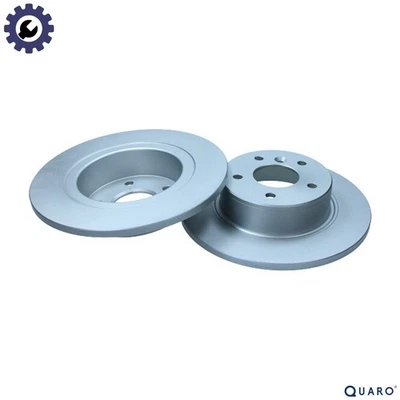 2x BRAKE DISC QD0584 FOR LAND ROVER DISCOVERY/II RANGE 12/21/17/14L 4cyl 2.5L - Image 1 of 4
