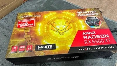 SAPPHIRE NITRO+ AMD Radeon RX 6900 XT Special Edition 16GB GDDR6 From Japan - Image 1 of 4