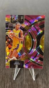 2024 Panini Select WNBA - Premier Level Lisa Leslie #141 Pink Ice Prizm - Picture 1 of 2