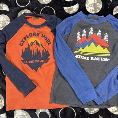 Boys Eddie Bauer Long Sleeved Shirts Size L(14) - Image 1 of 4