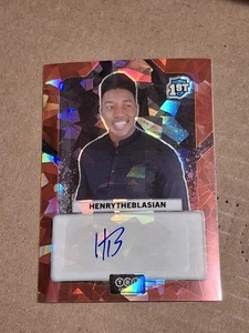 2021 HENRYTHEBLASIAN TRU CREATOR TRUCREATOR AUTOGRAPHED AUTO CARD /25 HENRY THE - Picture 1 of 2