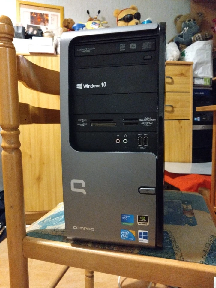 PC de bureau COMPAQ PRESARIO HDMI et  SSD  - Photo 1/4