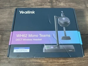 Yealink WH62 Mono Teams Auriculares Inalámbricos DECT Mono NUEVO SELLADO - Imagen 1 de 1