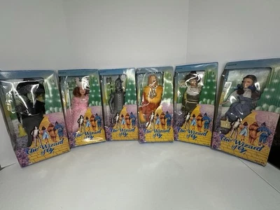 Juego de muñecas Wizard of Oz 1988 - Turner Entertainment - Juego completo de 6 muñecas nuevo en caja Foto 1 de 4