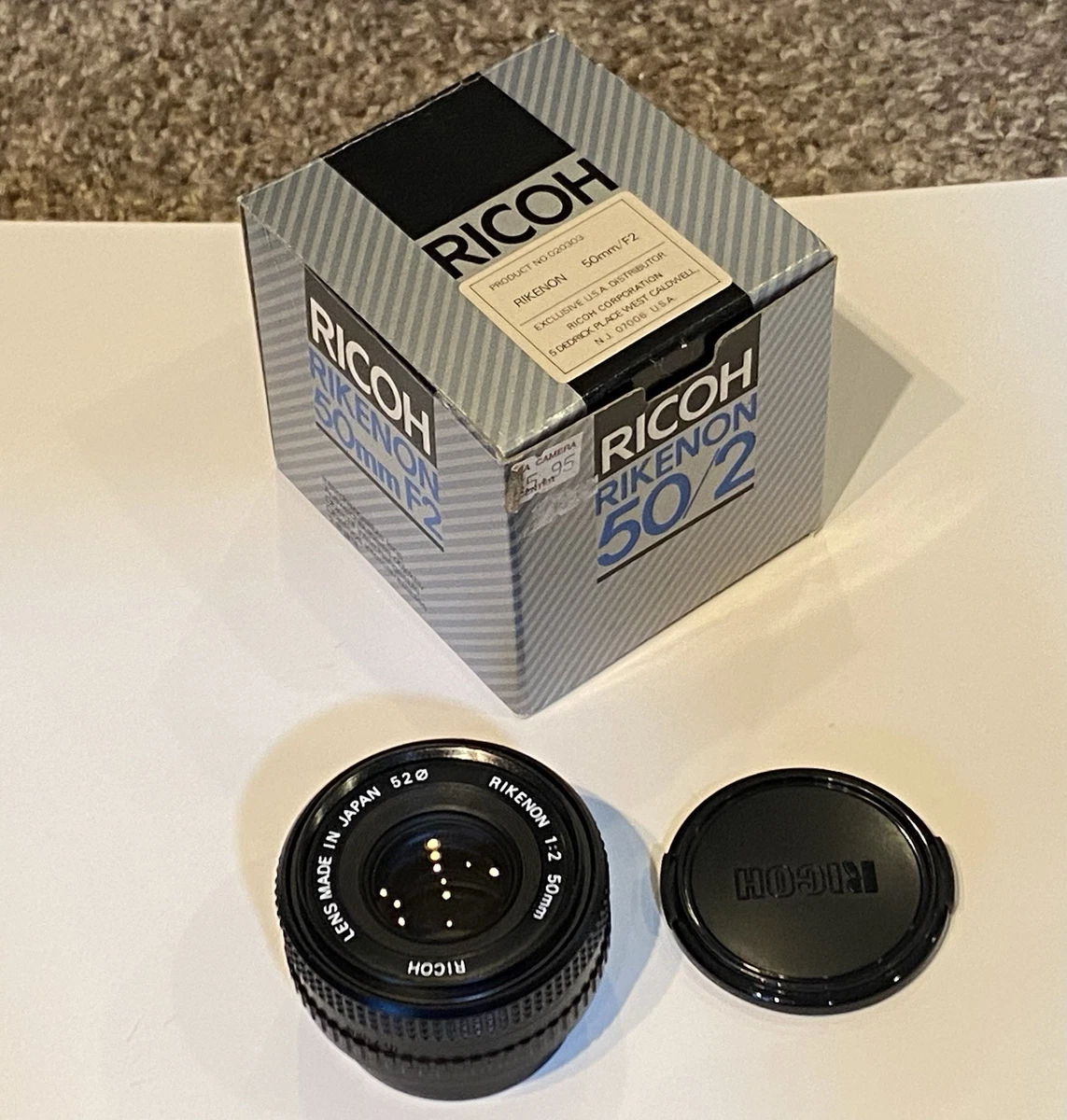 RICOH 50mmF2　カメラ Ricoh f/2 Camera Lenses 50mm Focal for sale | eBay