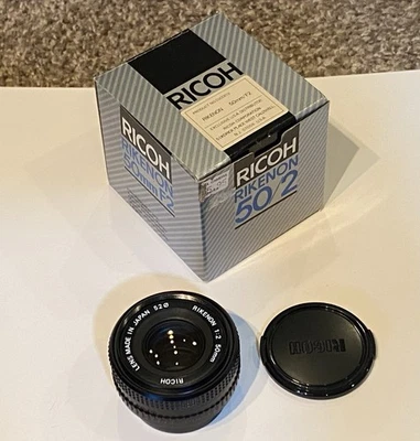 Ricoh Rikenon 50mm F2 Lens New in Box - Image 1 of 4