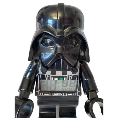 LEGO Star Wars Darth Vader Minifigure Battery Operated Working Alarm Clock - Image 1 of 4