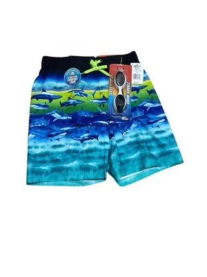 Pantalones Cortos de Tabla ZeroXposur Big Boys Sobre la Rodilla Ondas Talla 10/12 Foto 1 de 4