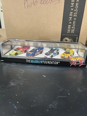 Juego Nascar de 4 coches Hot Wheels The Morrow Foundation 1999 de colección Foto 1 de 4