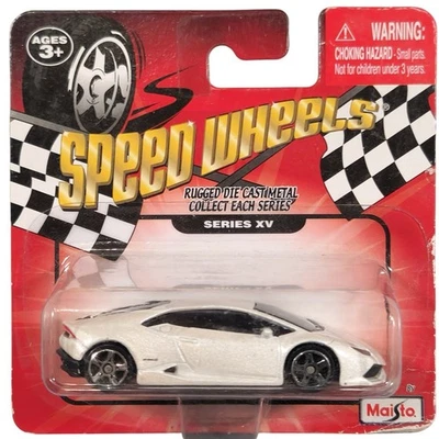 Ruedas de velocidad Lamborghini Huracan LP 610-4 Maisto blancas diecast réplica serie XV Foto 1 de 4