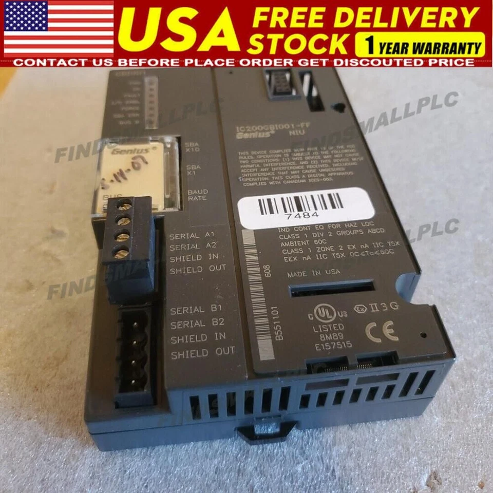 Módulo NIU Genius IC200GBI001 NUEVO Buen Estado Foto 1 de 4