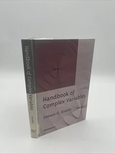 Handbook of Complex Variables by Steven G. Krantz (1999, Hardcover) - Picture 1 of 6